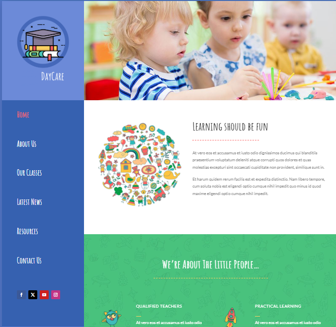 Site web Ecole