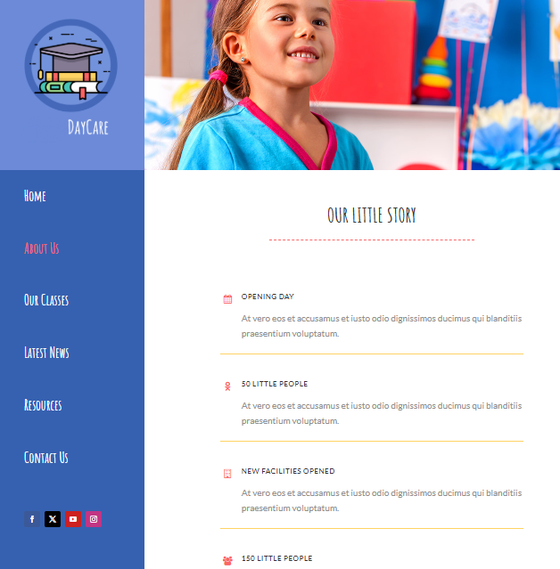Site web Ecole
