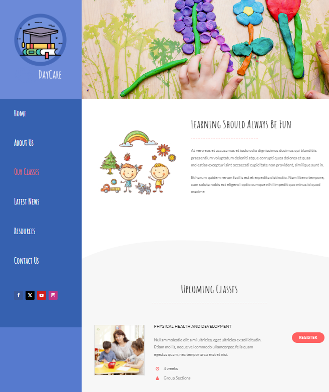 Site web Ecole