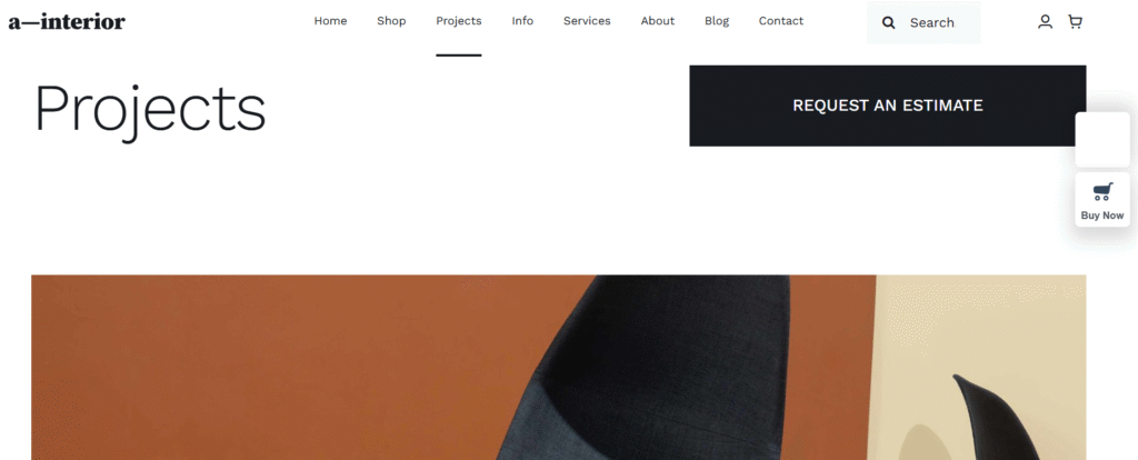 Site Web Design d’Intérieur, architecte